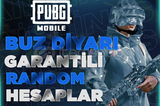 ⭐ PUBG BUZ DİYARI ⭐ RANDOM HESAPLAR