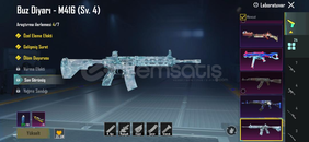 PUBG BUZ M4 4 SEVİYE