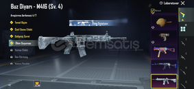 Pubg buz m4 sevenlere