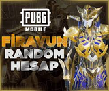 PUBG FİRAVUN RANDOM HESAP