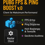 ⚡PUBG FPS & Ping Boost v1.0 Programı|⚡ 
