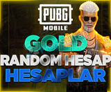 PUBG GOLD RANDOM HESAP !!!!!