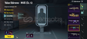 Pubg hesabı 46 koleskiyon seviye firavun var