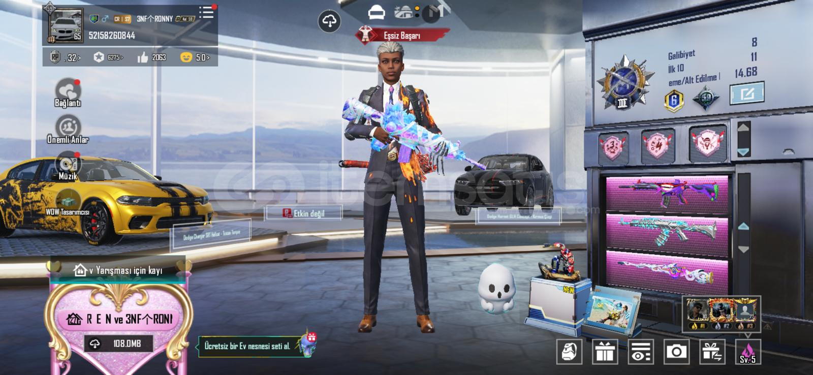 pubg hesabı 91+ destansı 51 yükseltilebilir  pubg hesabı 91+ destansı 51 yükseltilebilir