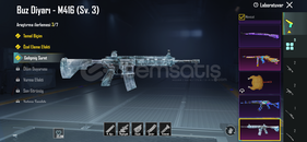 PUBG hesap 73 sv Fatih buzM416 crew üst tek bağ