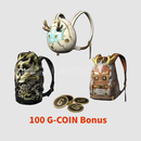 PUBG - LFLONG BACKPACK SET + 100G COIN KEY PUBG - LFLONG BACKPACK SET + 100G COIN KEY