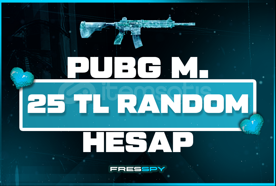 PUBG M 25 TL PREMİUM RANDOM HESAP PUBG M 25 TL PREMİUM RANDOM HESAP