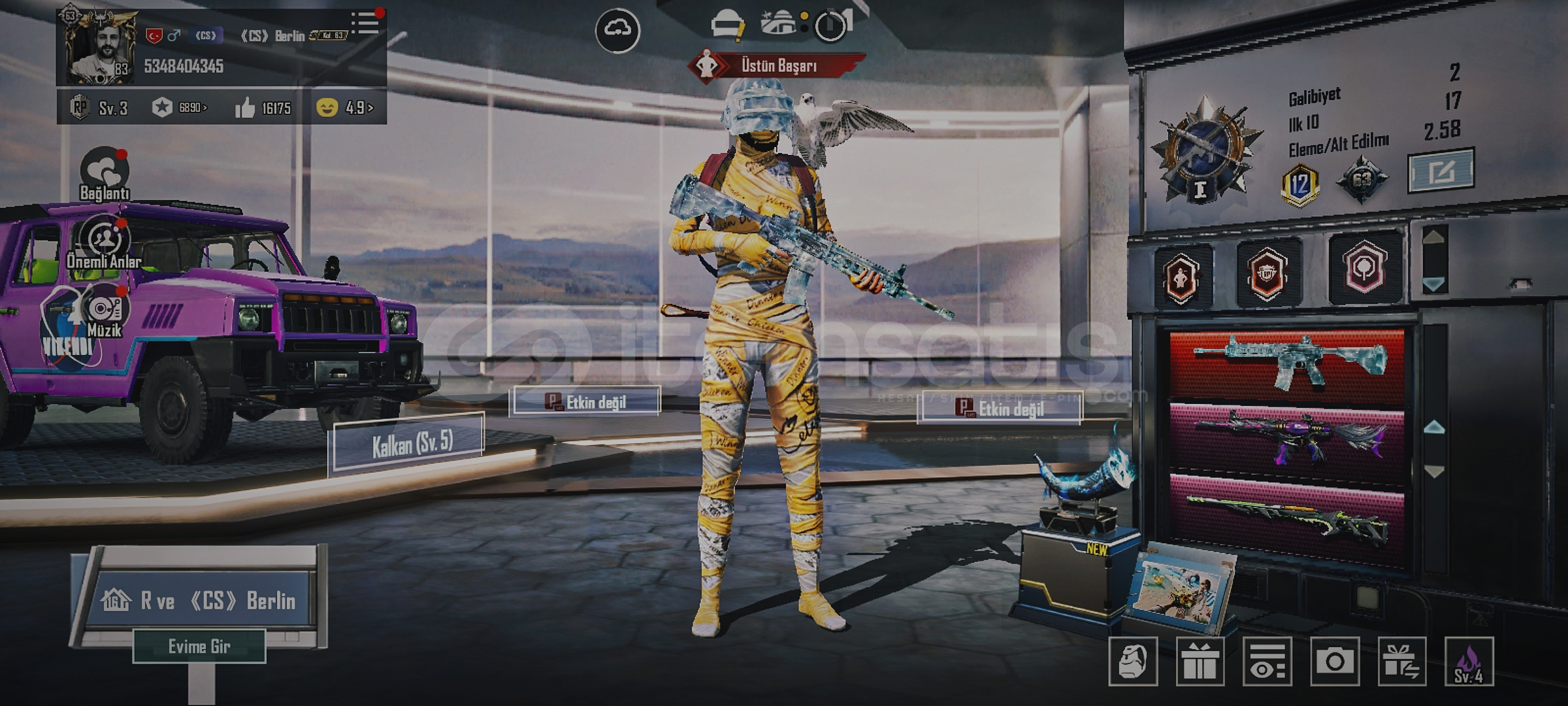 Pubg mobil mumya setleri ve silahlar  Pubg mobil mumya setleri ve silahlar