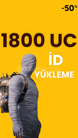 PUBG MOBİLE 1800 UC HIZLI İD YÜKLEME 