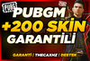 ⭐ Pubg Mobile 200-500 Skin Şifre Değişen Random