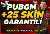 ⭐ Pubg Mobile 25-250 Skin Şifre Değişen Random
