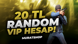 ⭐Pubg Mobile 20 TL Random Hesap [Ultra VİP] ⭐