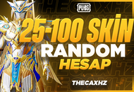 ⭐ Pubg Mobile 25-100 Skin Şifre Değişen Random