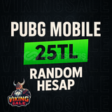 PUBG MOBİLE 25 TL RANDOM HESAP