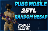 ⭐Pubg Mobile 25TL Random Hesap⭐