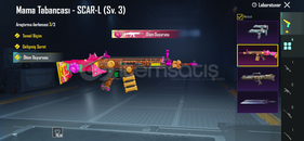 PUBG MOBİLE 4 meteryali temiz hesap