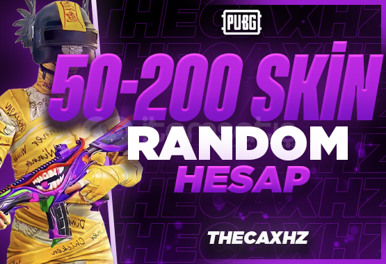 ⭐ Pubg Mobile 50-200 Skin Garantili Random ⭐ Pubg Mobile 50-200 Skin Garantili Random
