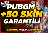 ⭐ Pubg Mobile +50 Skin Bilgileri Değişen Random