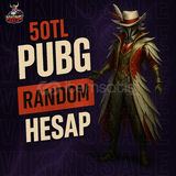 PUBG MOBİLE 50 TL RANDOM HESAP