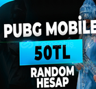 Pubg mobile 50 tl random hesap 