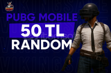 ⭐PUBG MOBİLE 50 TL RANDOM HESAP⭐