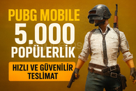 ⭐PUBG MOBİLE | 5.000 POPÜLERLİK⭐ 