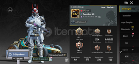 Pubg Mobile 51 Seviye Royale Pass alınmış hesap