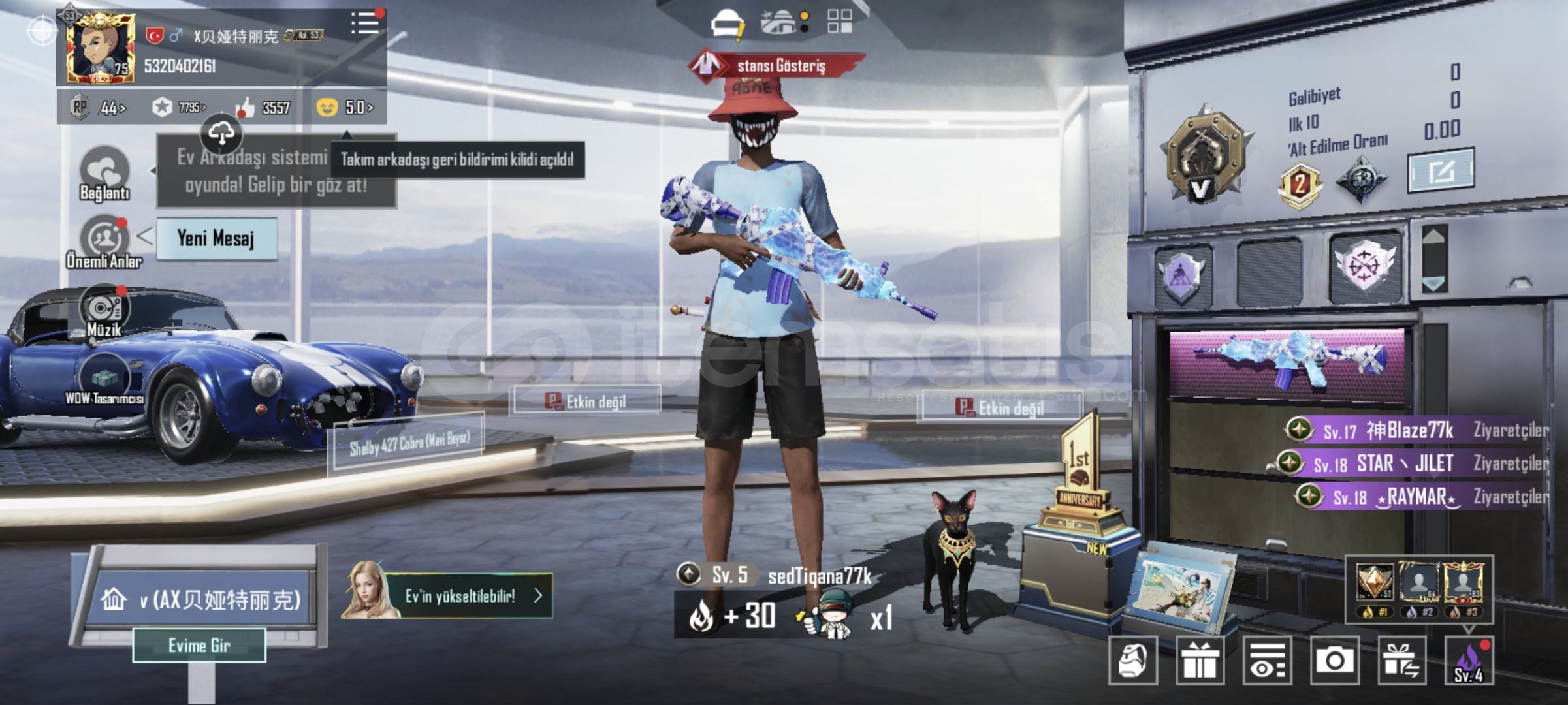 PUBG MOBİLE 75 LV S4 HESAP  PUBG MOBİLE 75 LV S4 HESAP