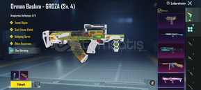 PUBG MOBİLE 76 SEVİYE 10 YÜKSELTİLEBİLİR HESAP