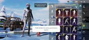Pubg mobile Başlangıç Hesap kasılmış