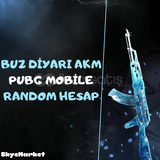 ⭐PUBG MOBİLE BUZ DİYARI AKM RANDOM HESAP⭐