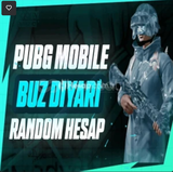 Pubg mobile Buz diyarı Random hesap