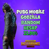 Pubg Mobile EFSANE Godzilla Random Hesap 