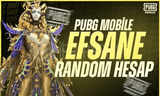 PUBG MOBİLE (EFSANE RANDOM HESAP)