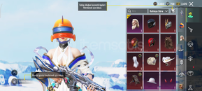 Pubg mobile emek hesap x-suitli f/p