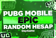 ⭐PUBG MOBİLE EPİC SON RANDOM HESAP⭐OTO TESLİMAT