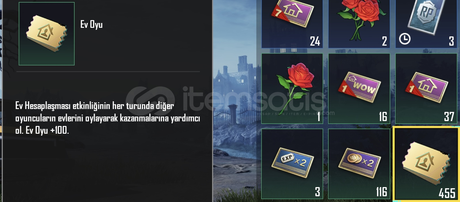 PUBG MOBİLE/Ev POPÜLERLİĞİ +Bonus HED. VARDIR PUBG MOBİLE/Ev POPÜLERLİĞİ +Bonus HED. VARDIR