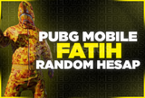 PUBG MOBİLE FATİH RANDOM HESAP