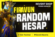 ⭐PUBG MOBİLE FİRAVUN RANDOM HESAP⭐