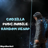 ⭐PUBG MOBİLE GODZİLLA RANDOM HESAP⭐