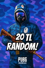 PUBG MOBİLE GOLD++ RANDOM
