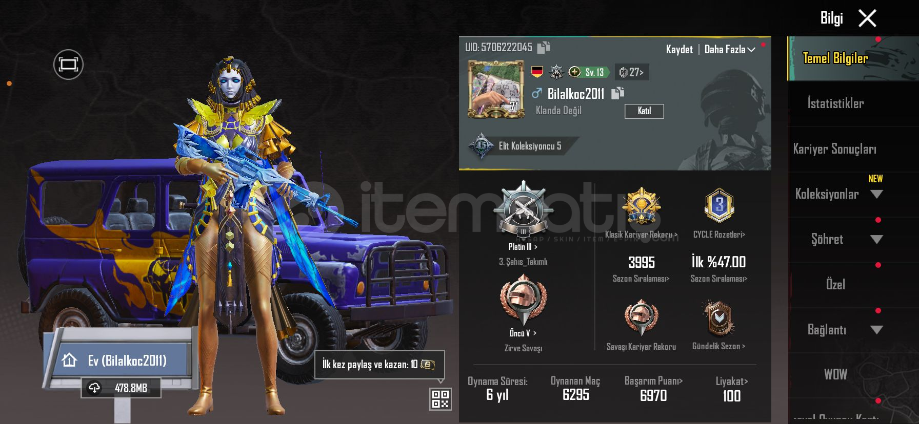 PUBG MOBİLE HESAP PUBG MOBİLE HESAP