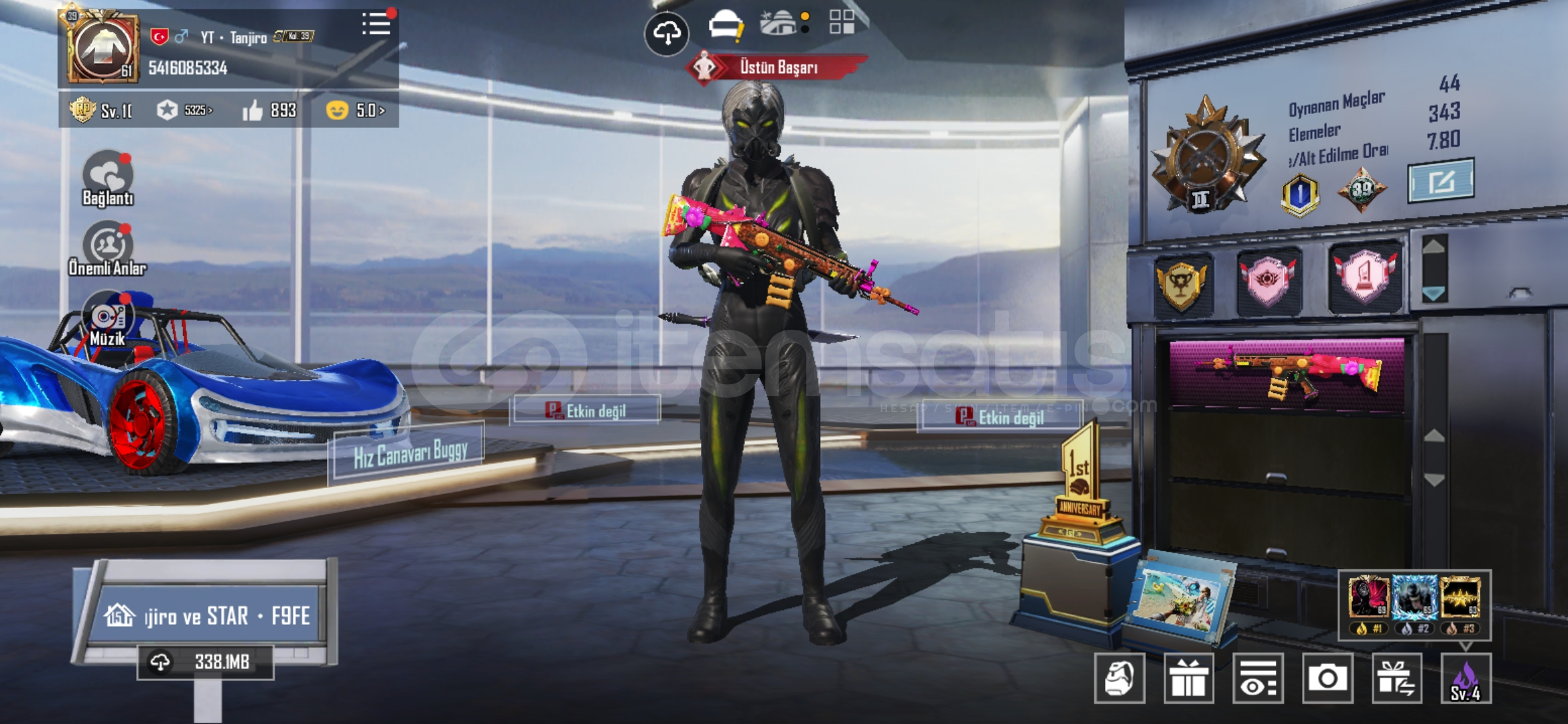 PUBG MOBİLE HESAP 6 YILLIK SATILIK PUBG MOBİLE HESAP 6 YILLIK SATILIK
