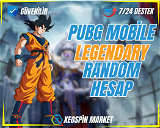 Pubg Mobile Legendary VIP+ Random Hesap