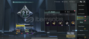 PUBG mobile (lite değil) buz diyarli hesap