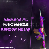 ⭐PUBG MOBİLE MASKARA M4 RANDOM HESAP⭐