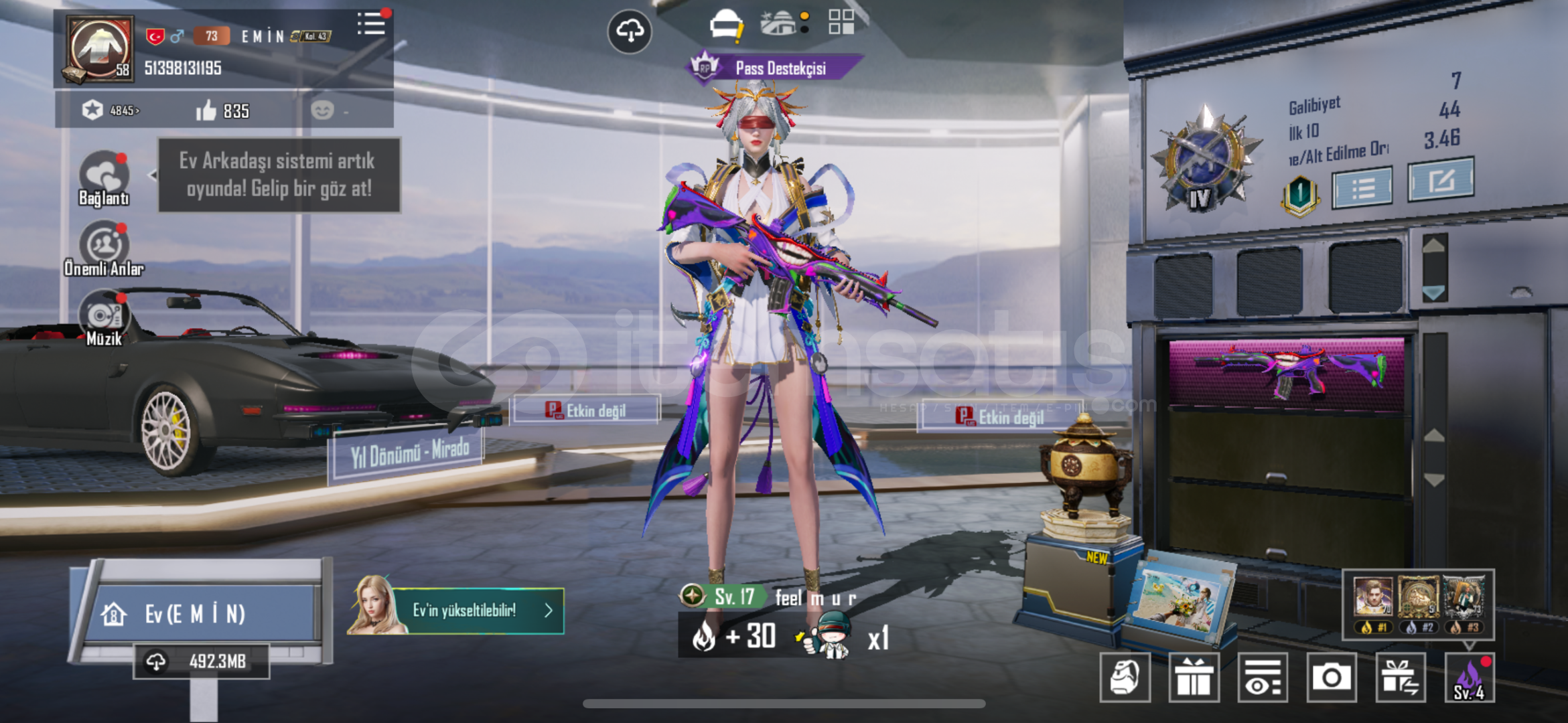 PUBG Mobile Maskaralı Kelepir hesap PUBG Mobile Maskaralı Kelepir hesap