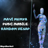 ⭐PUBG MOBİLE MAVİ MUMYA RANDOM HESAP⭐