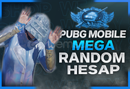 PUBG MOBİLE MEGA RANDOM HESAP