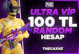 ⭐ Pubg Mobile - ULTRA VİP+ Random Hesap